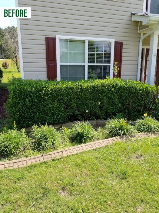 After: Landscaping Residential Customer in Southwest Metro Atlanta.