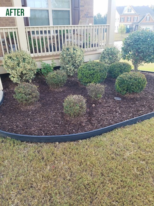 Before: Landscaping Residential Customer in Southwest Metro Atlanta.