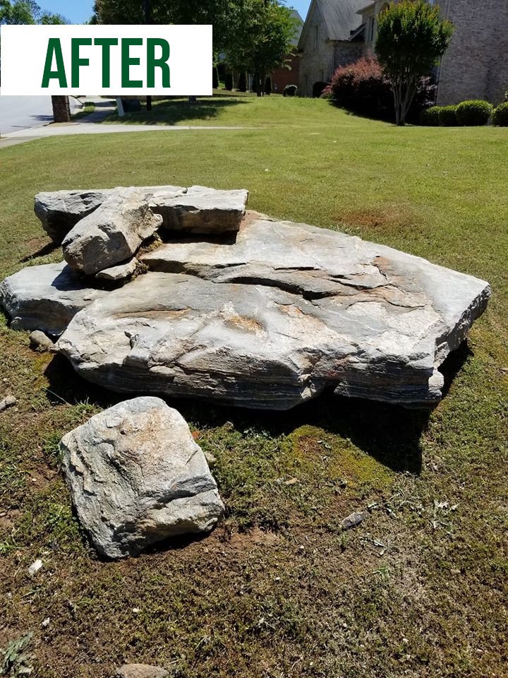 Before: Residential Pressure Washing in Southwest Metro Atlanta.